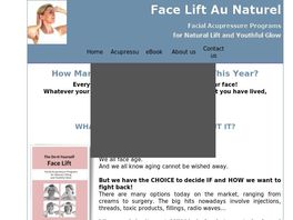 Go to: The Do-It-Yourself Acupressure Face Lift Guide.