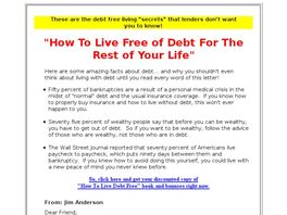 Go to: How To Live Debt Free