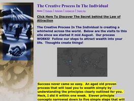 Go to: The Creative Process In The Individual.
