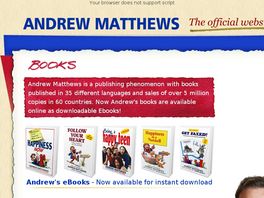 Go to: Strategies For Success And Happiness By Andrew Matthews