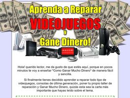 Go to: Aprenda A Reparar Consolas De Videojuegos Y Gane Dinero