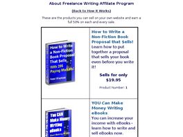 Go to: About Freelance Writing.