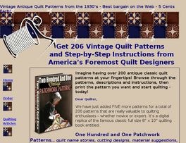 Go to: 206 Patchwork Quilt Patterns.