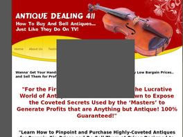 Go to: How To Buy And Sell Antiques For Huge Profits.