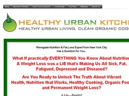 Go to: Healthy Urban Kitchen Cookbook