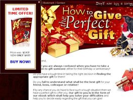 Go to: How To Give The Perfect Gift