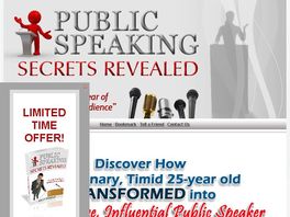 Go to: Public Speaking Secrets Revealed