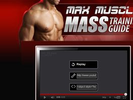 Go to: Max Muscle Mass Training Guide