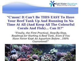 Go to: The Aquarists Guide To Starting A Home Marine Mixed Reef Aquarium.