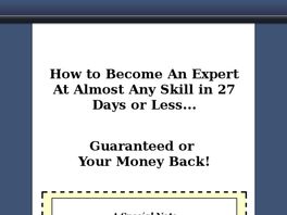 Go to: Instant Expert System.