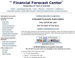 Go to: The Financial Forecast Center.