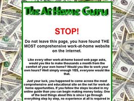 Go to: The At Home Guru - Step my Step Work From Home Guides