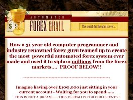 Go to: Automated Forex Grail - 70% Commission.