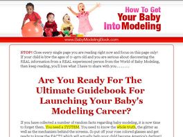 Go to: Baby Modeling Book