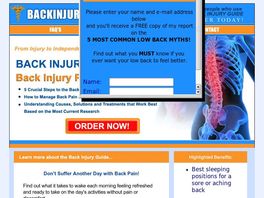 Go to: Crush Back Pain With Dr. K -- New Vsl, Game Time.