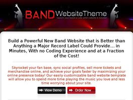 Go to: Band Website Theme