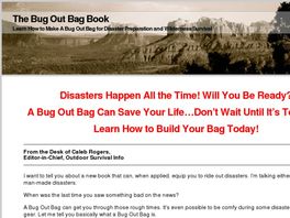 Go to: The Bug Out Bag Book: How To Create A Personalized Emergency Gear Kit