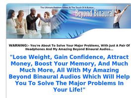 Go to: 12 Beyond Binaural Subliminal Message Audios
