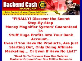 Go to: Backend Cash Manuscript - Pays 70%.