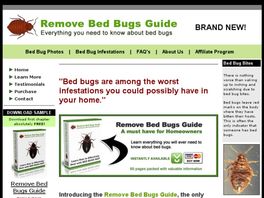 Go to: Remove Bed Bugs Guide - Get Rid Of Bed Bugs Fast!