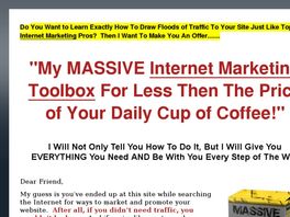 Go to: Affiliates Earn 50% on High Converting Internet Marketing Product!