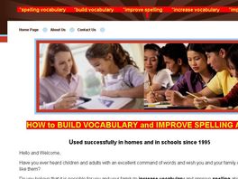 Go to: How To Build Vocabulary And Improve Spelling Ability - Book 1