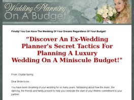 Go to: Affordable Wedding Planning On A Budget.