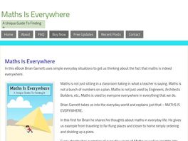 Go to: Maths Is Everywhere