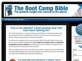 Go to: The Boot Camp Bible Diet