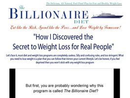 Go to: The Billionaire Diet