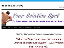 Go to: Relief From Sciatica Pain--hot Market