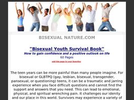 Go to: Bisexual Youth Survival.