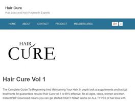 Go to: Hair Cure Complete Hair Regrowth Guide