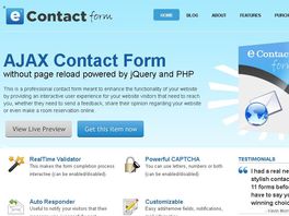 Go to: Ajax Form Pro: Create Unlimited, Secure & Interactive Email Forms