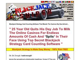 Go to: Blackjack Sniper Software - Advanced Strategy Slaps The Casinos Silly