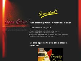 Go to: Ear Training Power Course For Guitar