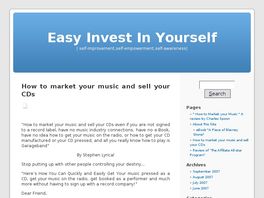 Go to: E-Book How To Market Your Music And Sell Your CDs.