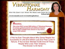 Go to: Vibrational Harmony Book