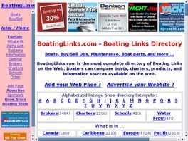 Go to: The Webs Directory To Boating Resources.