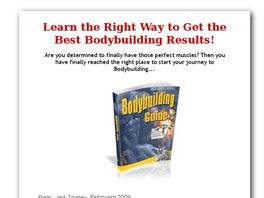 Go to: Bodybuilding Guide.