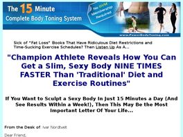 Go to: The 15 Minute Complete Body Toning System