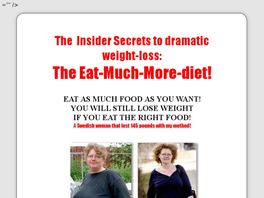 Go to: Eat Much More Diet, The Supermodels Diet.