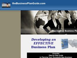Go to: Writing An Effective Business Plan.