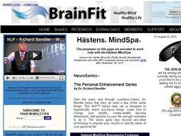 Go to: Brainfit: Brain Fitness Technology