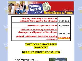 Go to: How to Protect Yourself from Moving Scams & Frauds