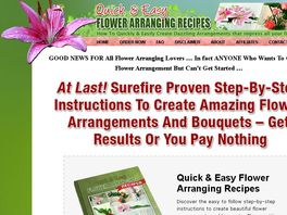 Go to: Quick & Easy Flower Arranging Recipes