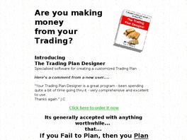 Go to: The Trading Plan Designer