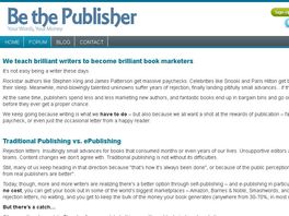 Go to: Be The Publisher - Learn To Market Your Book