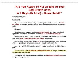 Go to: How To Get Rid Of Bad Breath.