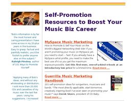 Go to: Guerrilla Music Marketing Resources For Musicians